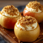 Pommes Cuites Farcies au Cheesecake