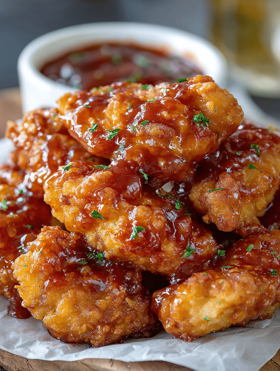 Aiguillettes de Poulet Collantes Faciles