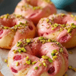 Bagels au Levain Framboise & Pistache