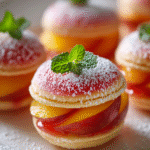 Biscuits Pêches Italiens