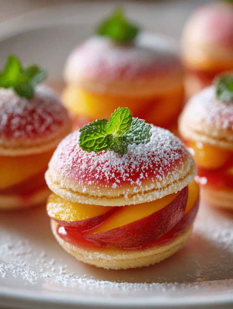 Biscuits Pêches Italiens