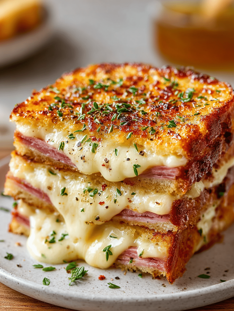 Croque-Monsieur au Fromage