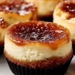 Cupcakes Cheesecake Crème Brûlée : une douceur inédite à savourer ! 6 Cupcakes Cheesecake Crème Brûlée