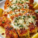 Escalopes de Poulet Croustillantes à l’Ail et au Parmesan
