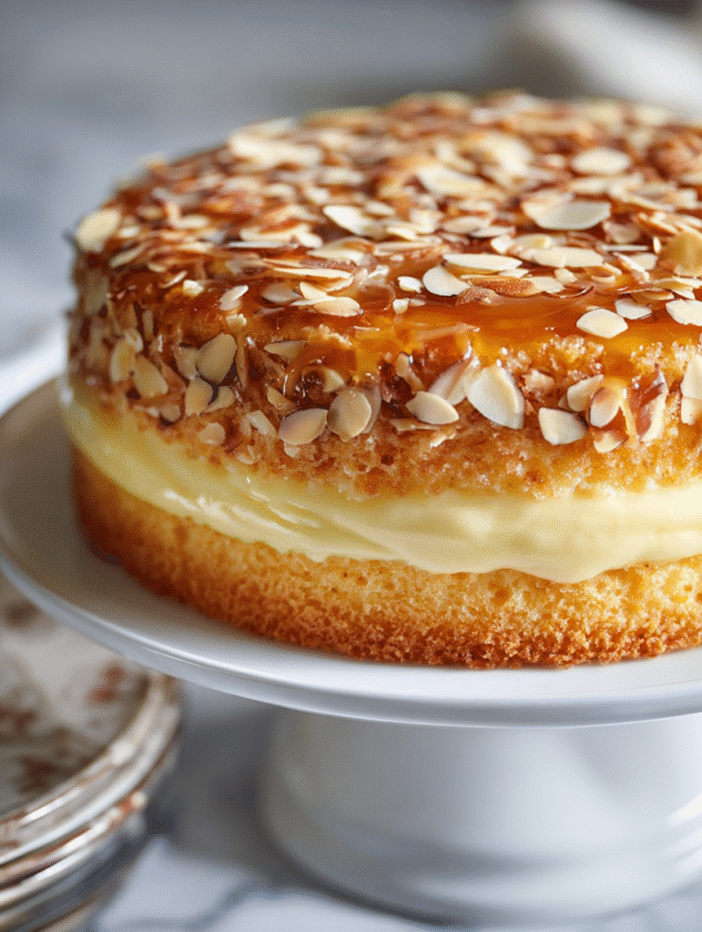 Gâteau Bienenstich (Pique-abeilles)