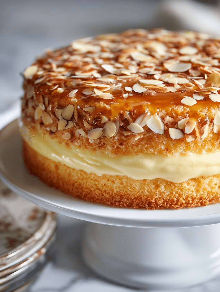 Gâteau Bienenstich (Pique-abeilles)