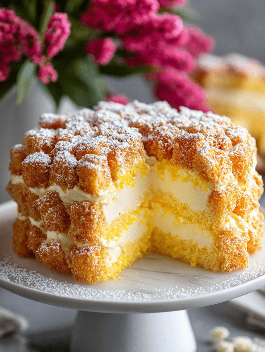 Gâteau Mimosa Italien (Torta Mimosa)