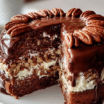 Gâteau Rêve au Chocolat et aux Pacanes