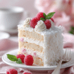 Gâteau à Étages Coco & Framboises