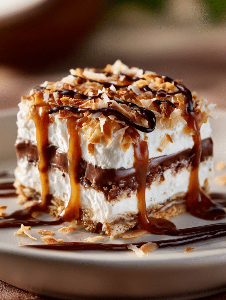 Lasagnes Dessert Samoa
