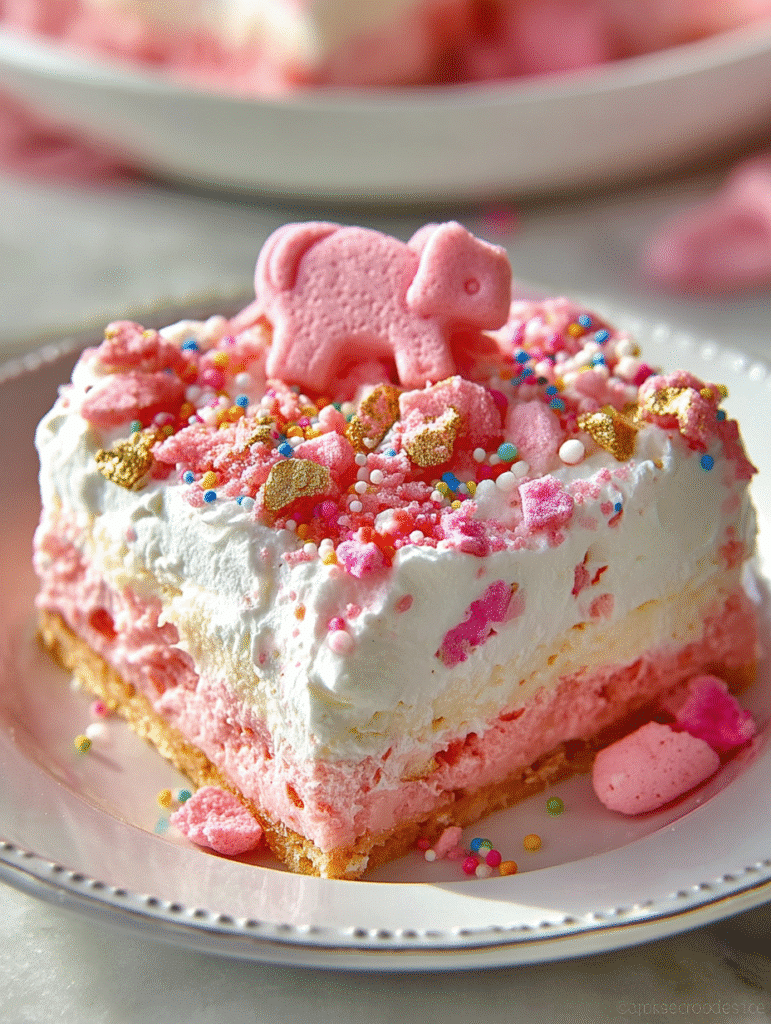 Lasagnes Dessert aux Biscuits Circus Animal