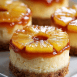 Mini Cheesecakes Renversés à l’Ananas : Délices à goûter ! 3 Mini Cheesecakes Renversés à l’Ananas