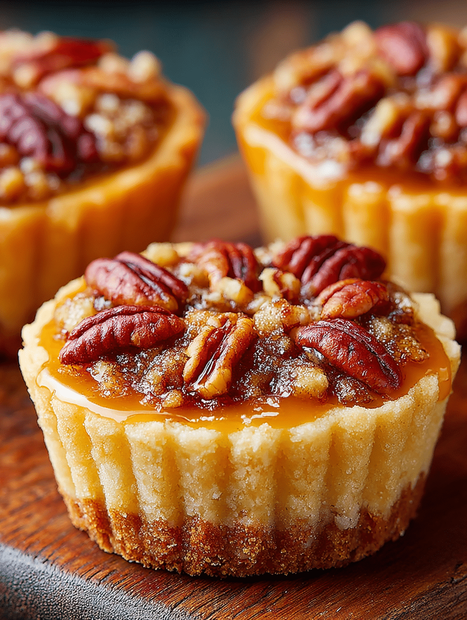 Mini Tartelettes Cookies aux Noix de Pécan