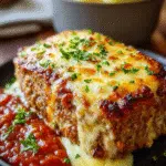 Pain de Viande au Fromage Gratiné