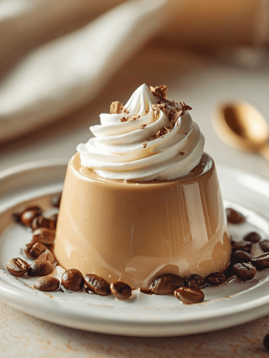 Panna Cotta au Café