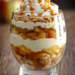 Parfait aux Pommes Caramélisées et Crumble : préparez-le facilement ! 3 Parfait aux Pommes Caramélisées et Crumble