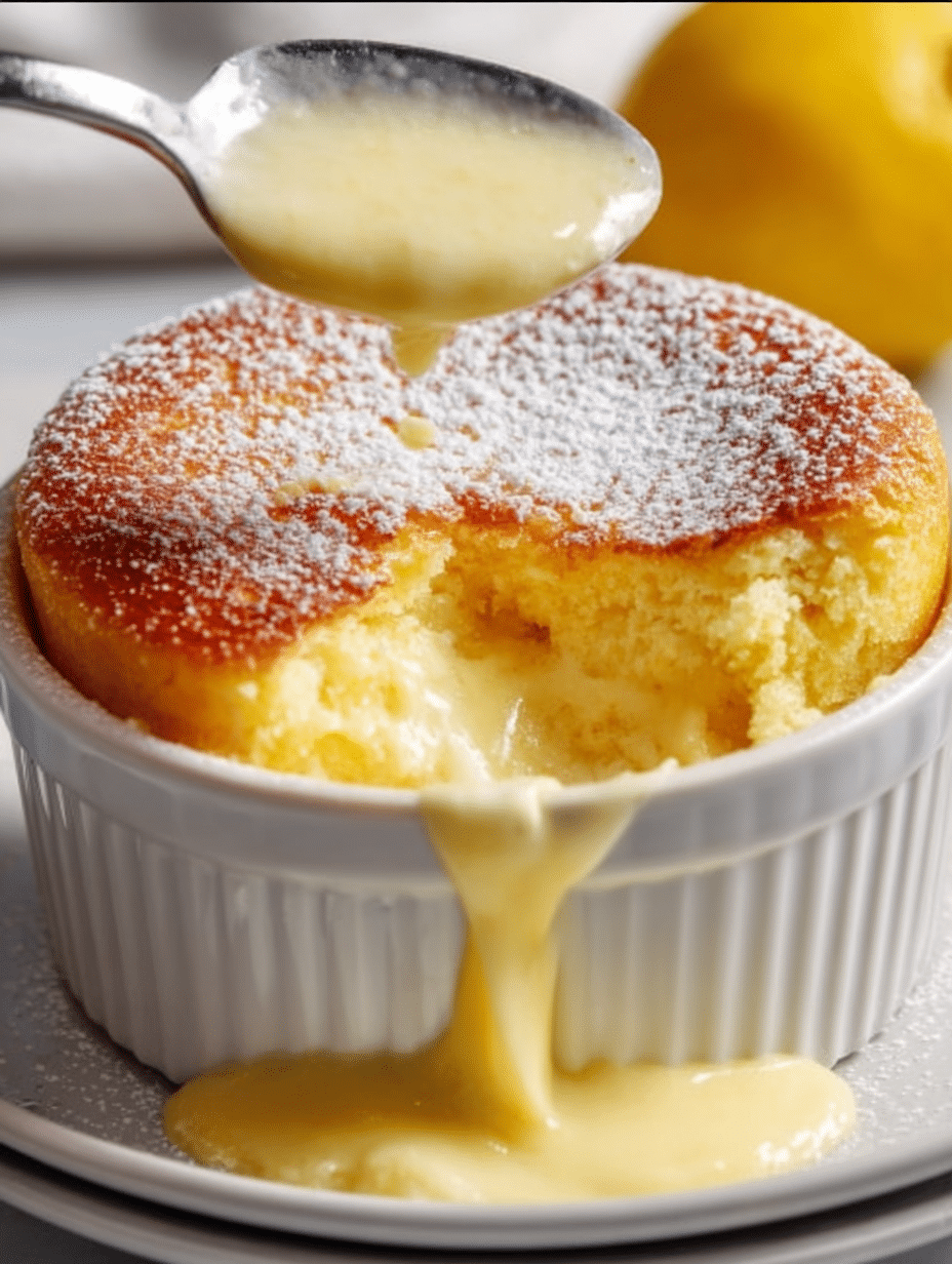 Pudding Moelleux au Citron