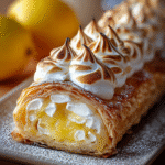 Roulé Feuilleté à la Meringue Citronnée : Un délice à découvrir ! 3 Roulé Feuilleté à la Meringue Citronnée