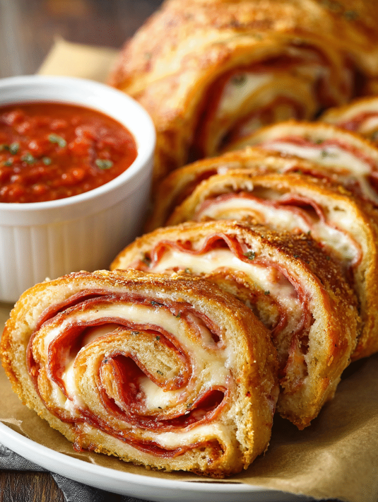 Stromboli au Pepperoni & Fromage