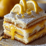 Tiramisu au Citron avec Curd Citronné