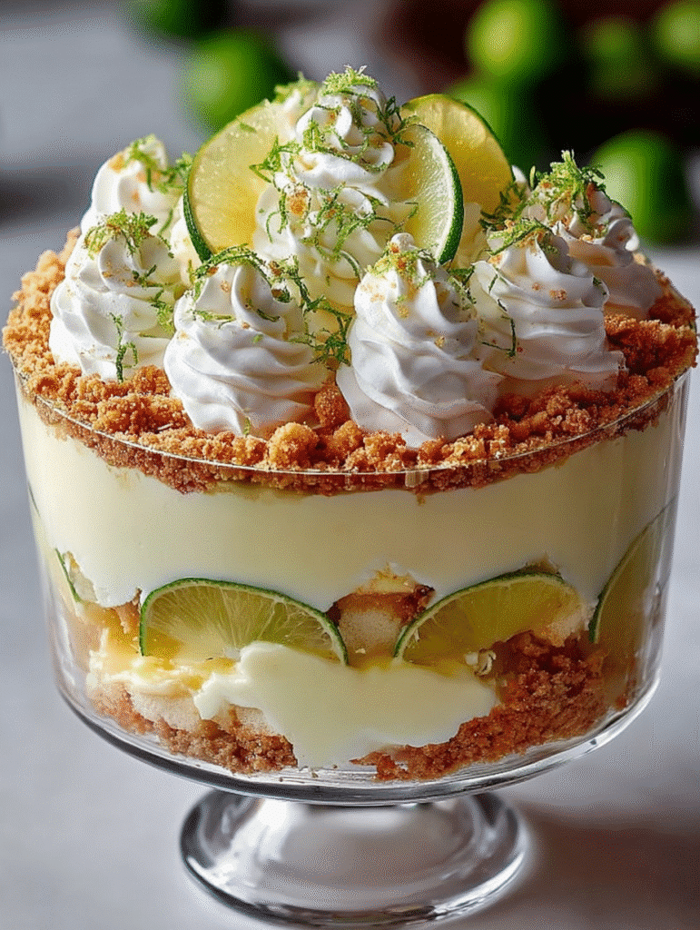 Trifle à la Key Lime