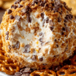 Boule de Fromage Sucrée au Beurre de Cacahuète et Reese’s