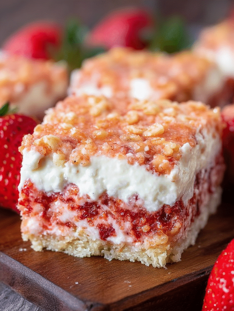 Brownies au Croquant de Fraise