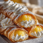 Cannolis Tarte au Citron Meringuée