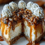 Cheesecake à la Citrouille, au Sirop d’Érable et aux Pacanes