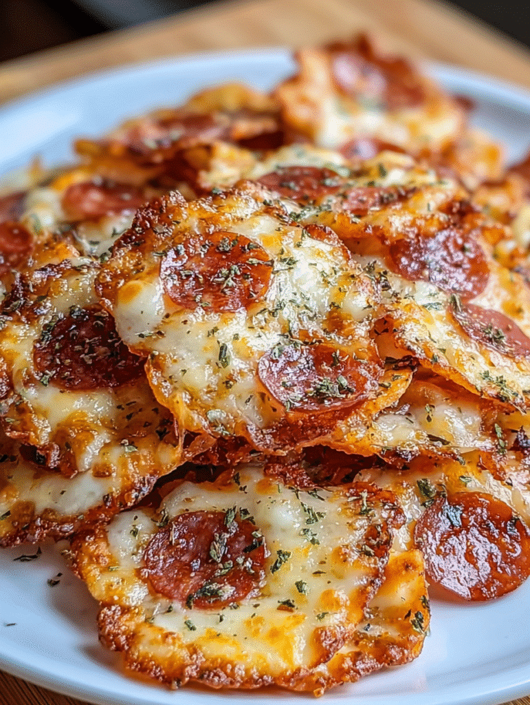 Chips Fromagées au Pepperoni Miniature