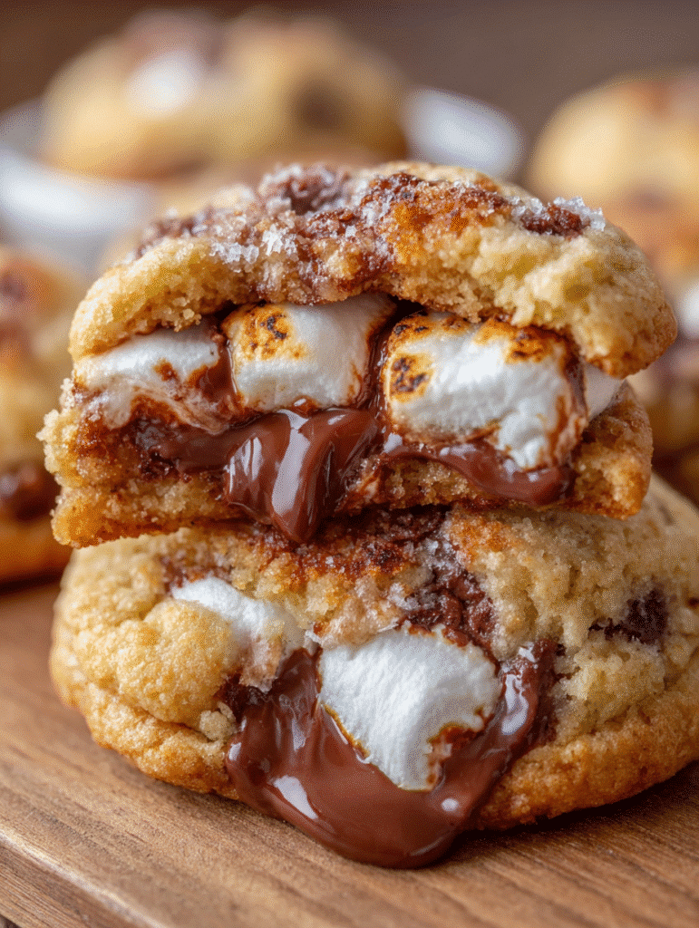Cookies S’mores Fondants