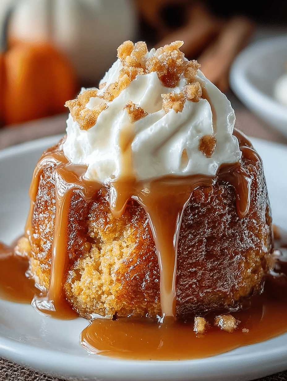 Coulants à la Citrouille et au Caramel Butterscotch : Découvrez la recette irrésistible ! 2 Coulants à la Citrouille et au Caramel Butterscotch