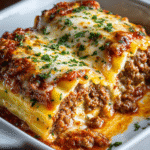 Gratin de Manicotti au Bœuf et au Fromage : un délice! 3 Gratin de Manicotti au Bœuf et au Fromage