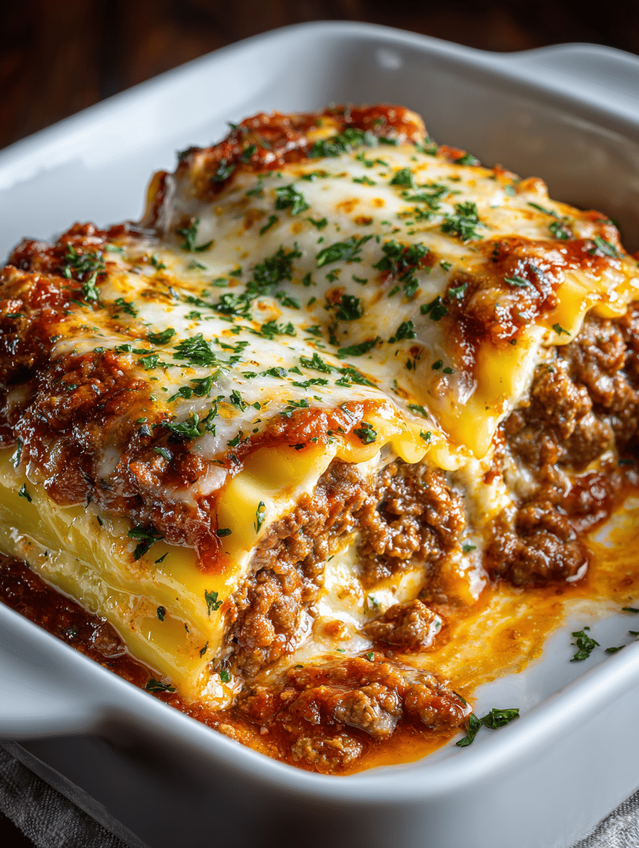 Gratin de Manicotti au Bœuf et au Fromage : un délice! 2 Gratin de Manicotti au Bœuf et au Fromage