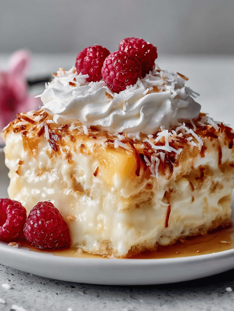 Gâteau Blanc aux Tourbillons de Framboise
