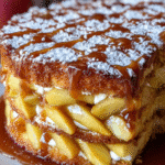 Gâteau Décadent au Caramel Salé et aux Pommes
