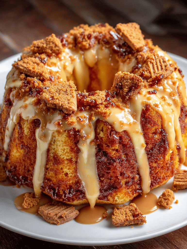 Gâteau Moelleux au Lotus Biscoff