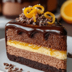 Gâteau Mousse Chocolat-Orange