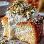 Gâteau Nuage à la Ricotta, Citron et Pistache