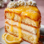 Gâteau au Flan Citronné