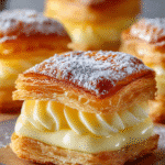 Mini Millefeuilles à la Crème Vanille