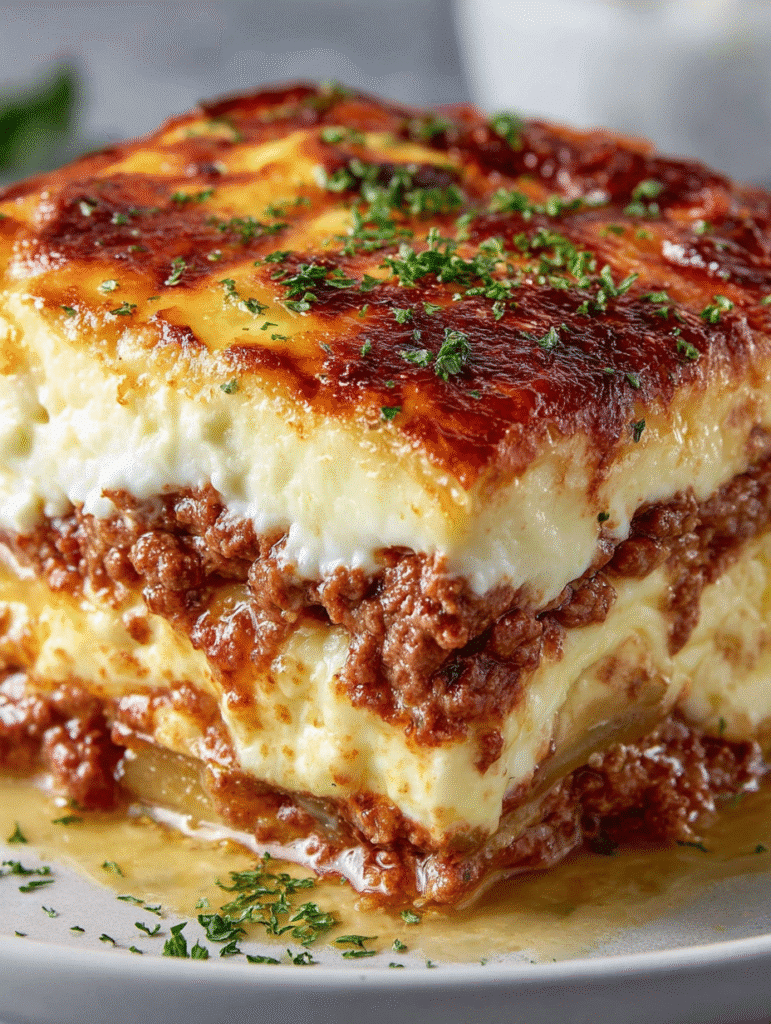 Moussaka Grecque Traditionnelle