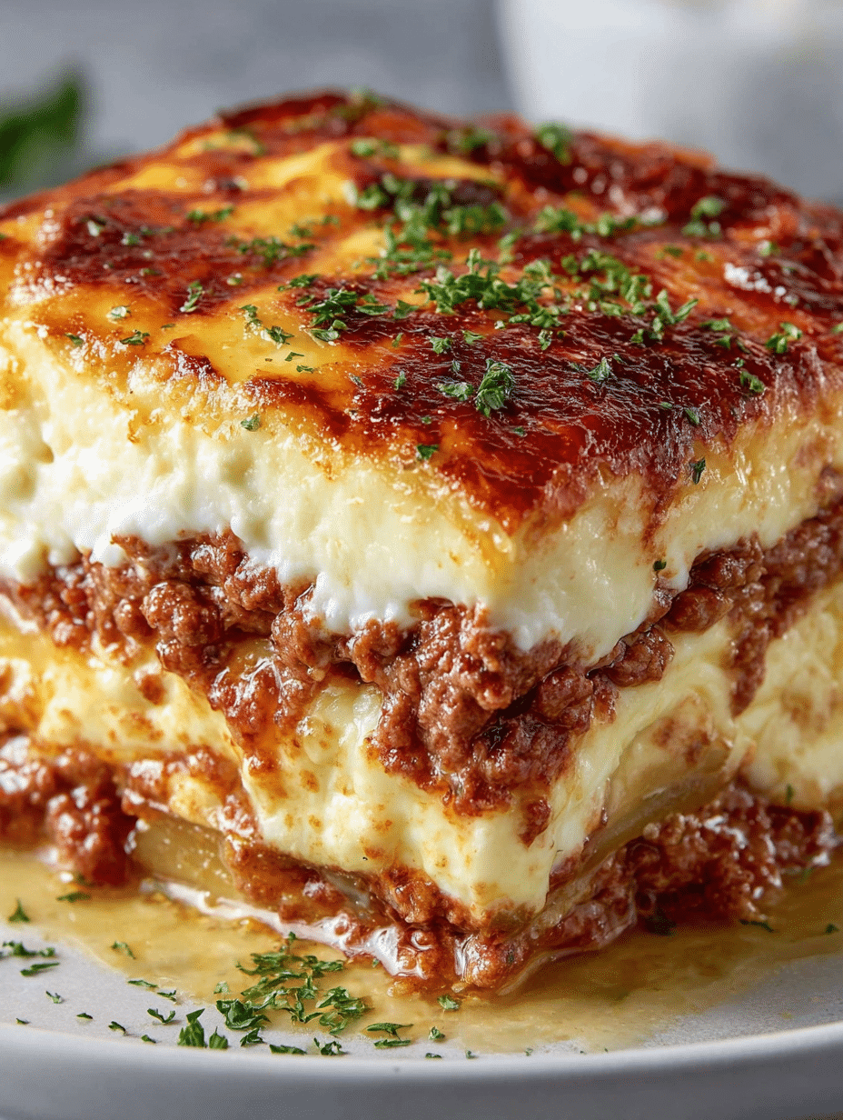 Moussaka Grecque Traditionnelle