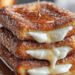 Pain Perdu Façon Churro Farci à la Crème : Découvrez cette recette irrésistible ! 3 Pain Perdu Façon Churro Farci à la Crème et Sucre à la Cannelle