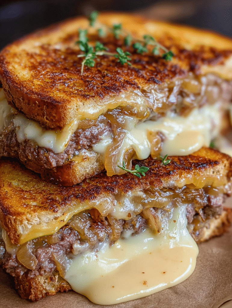 Home 20 Patty Melt Moelleux et Fondant avec Sauce Secrète : Découvrez la recette irrésistible!