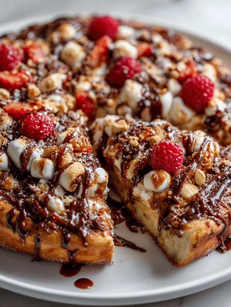 Pizza Dessert au Chocolat Suprême