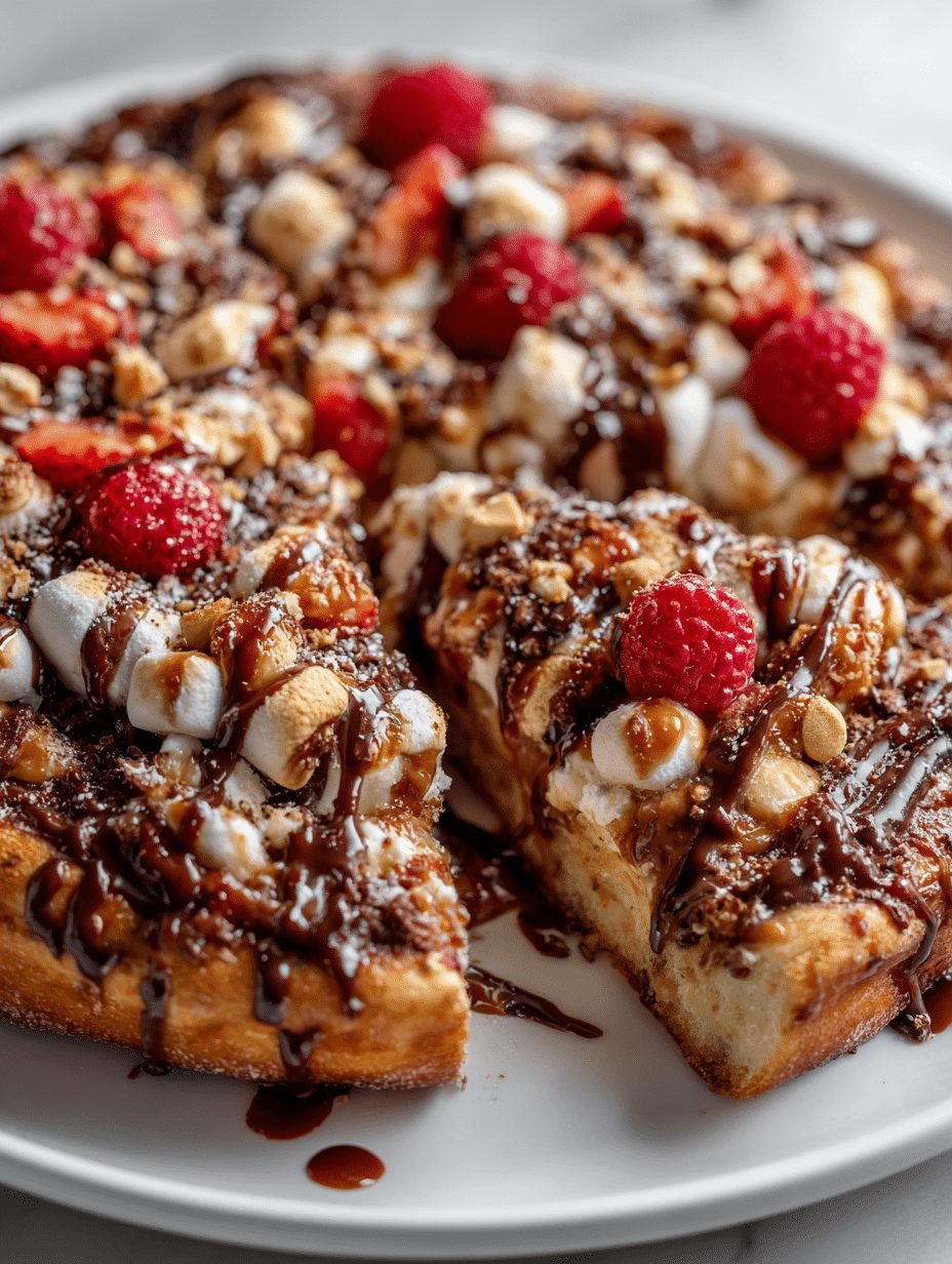 Pizza Dessert au Chocolat Suprême