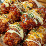 Poulet Frit Coréen au Fromage Fondant