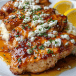 Poulet au Miel Épicé et à la Feta : une recette irrésistible! 3 Poulet au Miel Épicé et à la Feta