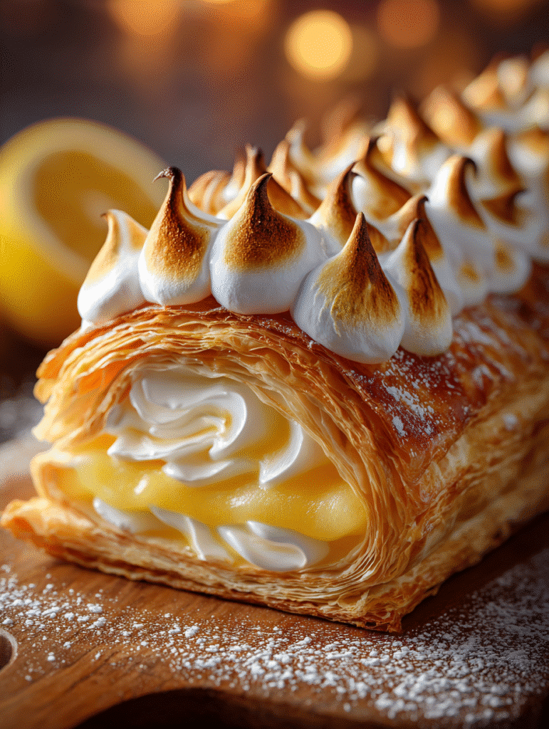 Roul Feuillet la Meringue Citronne